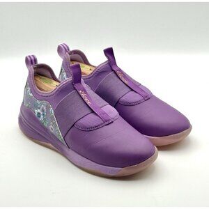 Clove Solo Women's Size 9 Slip-On Sneakers Shoes Deep Violet Floral Pre Owned